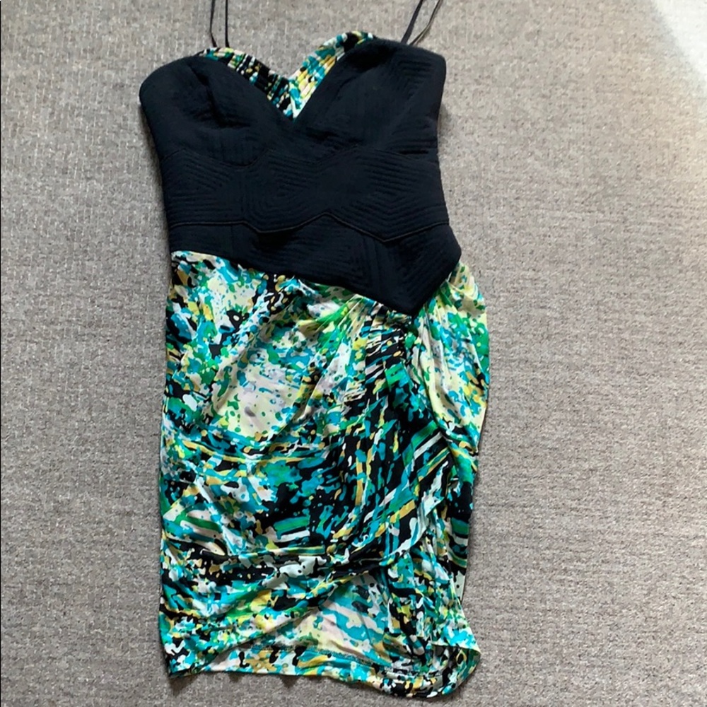 BCBG Maxazria strapless dress
